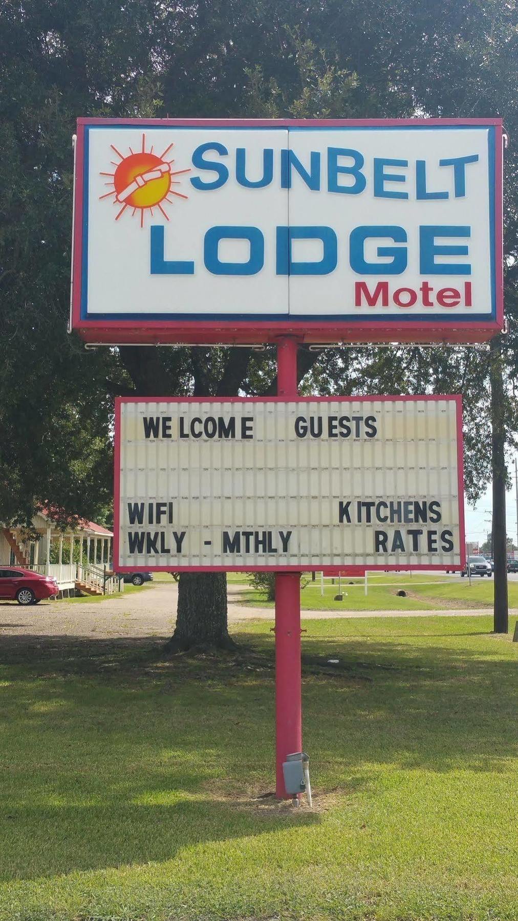 Sunbelt Lodge Motel Abbeville Екстер'єр фото